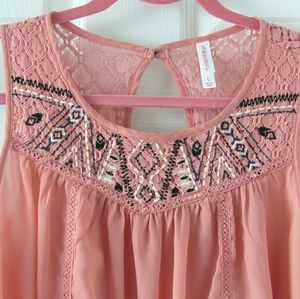 Blush Pink Sleeveless Top